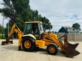 JCB 3CX SITEMASTER PLUS 4WD BACKHOE DIGGER C/W EXTENDING DIG *VIDEO* full