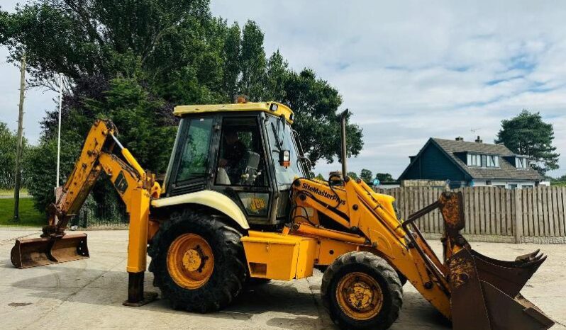 JCB 3CX SITEMASTER PLUS 4WD BACKHOE DIGGER C/W EXTENDING DIG *VIDEO* full