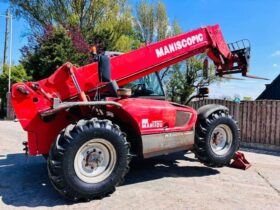 MANITOU MT1235 4WD TELEHANDLER * 12 METER * C/W PALLET TINES *VIDEO* full