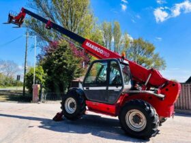 MANITOU MT1235 4WD TELEHANDLER * 12 METER * C/W PALLET TINES *VIDEO* full