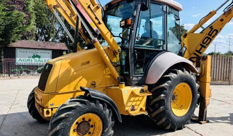 NEW HOLLAND NH95 4WD BACKHOE DIGGER C/W EXTENDING DIG *VIDEO* full