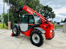 MANITOU MT1030 4WD TELEHANDLER *10 METER REACH* C/W PALLET TINES *VIDEO* full