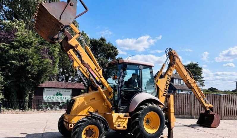 NEW HOLLAND NH95 4WD BACKHOE DIGGER C/W EXTENDING DIG *VIDEO* full