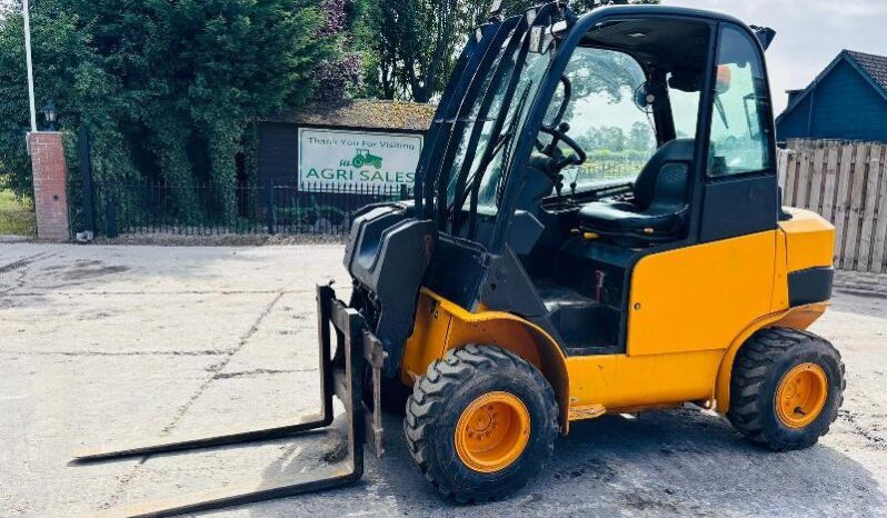 JCB TLT30D 4WD TELETRUCK C/W PALLET TINES *VIDEO* full