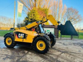 CATERPILLAR TH336 4WD TELEHANDLER * YEAR 2009 * C/W BRAND NEW BUCKET *VIDEO* full