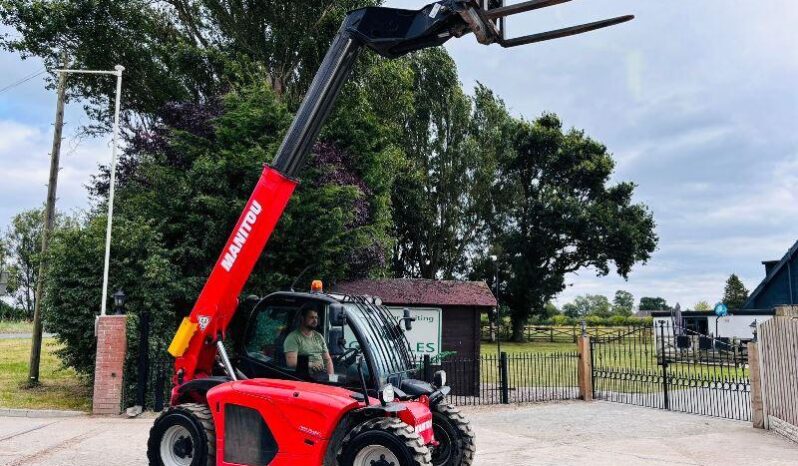 MANITOU MT420 4WD TELEHANDLER *YEAR 2018, 1899 HOURS* C/W PALLET TINES *VIDEO* full