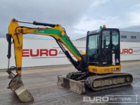 2017 JCB 55Z-1 Mini Excavators For Auction: Leeds 11th,12th,13th & 14th September 2024 @8:00am