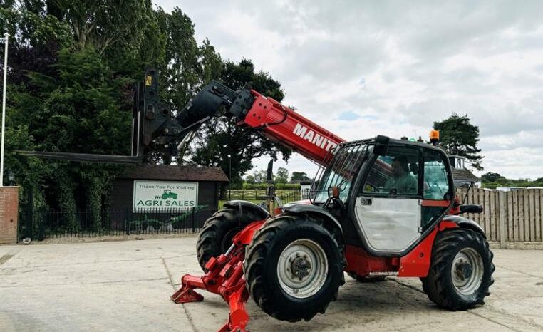 MANITOU MT1030 4WD TELEHANDLER *10 METER REACH* C/W PALLET TINES *VIDEO*