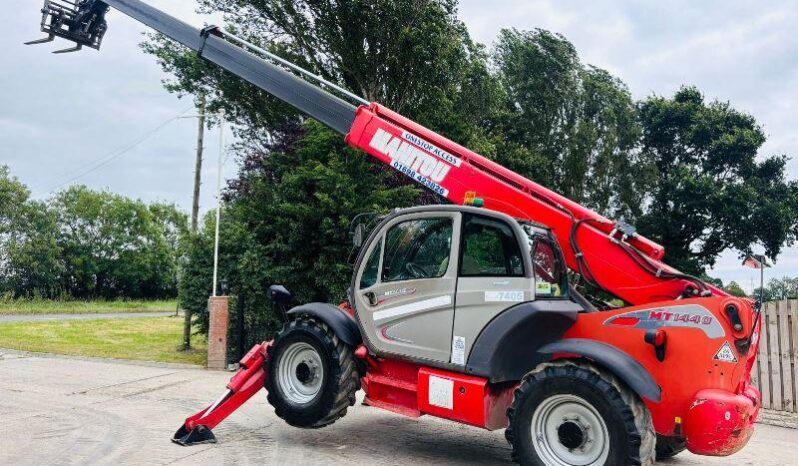 MANITOU MT1440 4WD TELEHANDLER *YEAR 2013, 14 METER REACH *VIDEO* full