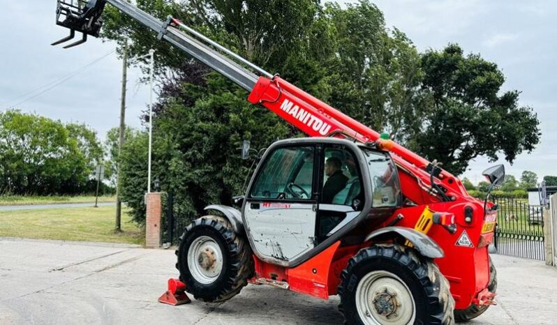 MANITOU MT1030 4WD TELEHANDLER *10METER, YEAR 2012* C/W PALLET TINES *VIDEO* full