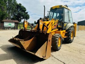 JCB 3CX SITEMASTER PLUS 4WD BACKHOE DIGGER C/W EXTENDING DIG *VIDEO* full