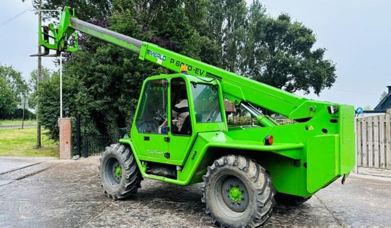 MERLO P60.10 4WD TELEHANDLER *10 METER REACH* C/W PALLET TINES *VIDEO* full