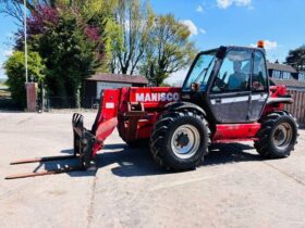 MANITOU MT1235 4WD TELEHANDLER * 12 METER * C/W PALLET TINES *VIDEO* full