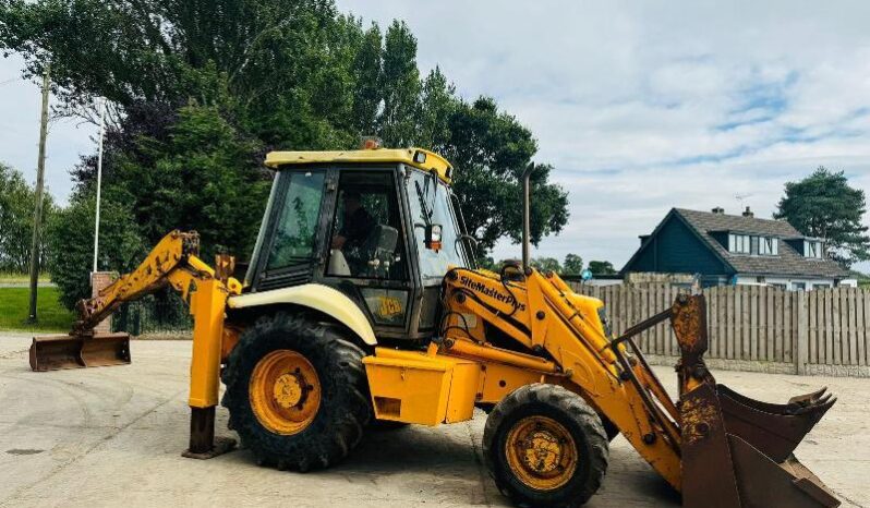 JCB 3CX SITEMASTER PLUS 4WD BACKHOE DIGGER C/W EXTENDING DIG *VIDEO* full