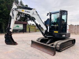 BOBCAT E45 TRACKED EXCAVATOR *YEAR 2019, ONLY 1700 HOURS* C/W QUICK HITCH *VIDEO* full