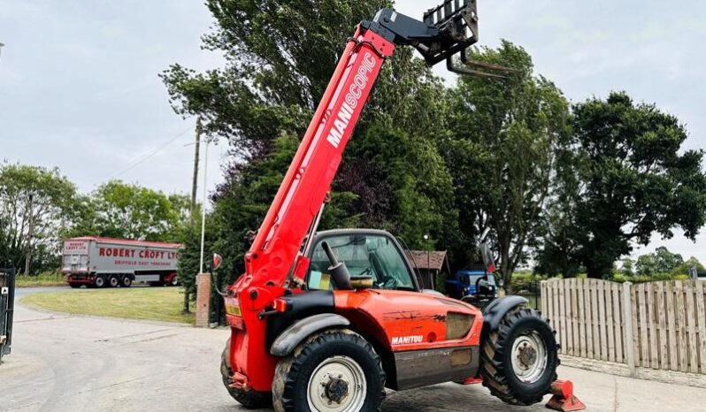 MANITOU MT1030 4WD TELEHANDLER *10METER, YEAR 2012* C/W PALLET TINES *VIDEO* full