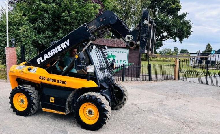 JCB 516-40 4WD TELEHANDLER *YEAR 2018, 3066 HOURS* C/W PALLET TINES *VIDEO*