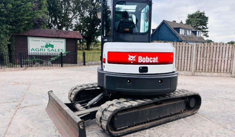 BOBCAT E45 TRACKED EXCAVATOR *YEAR 2019, ONLY 1700 HOURS* C/W QUICK HITCH *VIDEO* full