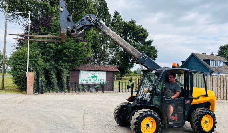 JCB 516-40 4WD TELEHANDLER *YEAR 2018, 3066 HOURS* C/W PALLET TINES *VIDEO* full