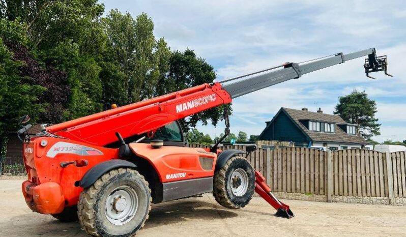 MANITOU MT1840 4WD TELEHANDLER *18 METER REACH* C/W PALLET TINES full