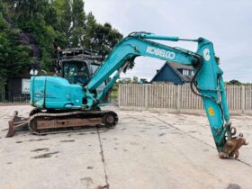 KOBELCO SK85MSR TRACKED EXCAVATOR *YEAR 2015, 4096 HOURS* C/W QUICK HITCH *VIDEO* full