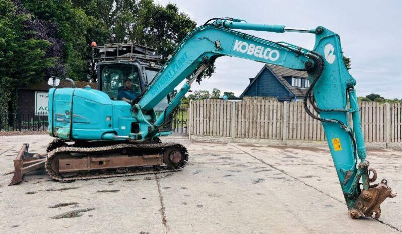 KOBELCO SK85MSR TRACKED EXCAVATOR *YEAR 2015, 4096 HOURS* C/W QUICK HITCH *VIDEO* full