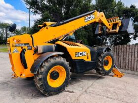 JCB 533-105 4WD TELEHANDLER *YEAR 2018, 10.5 METER* C/W REVERSE CAMERA *VIDEO* full