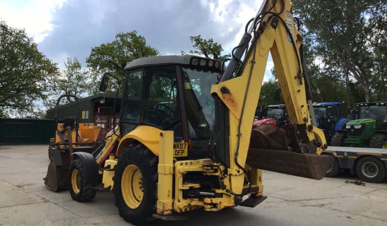 NEW HOLLAND B110 BACKHOE LOADER full