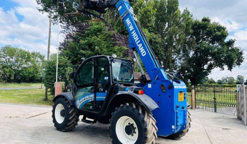 NEW HOLLAND LM6.35 4WD TELEHANDLER *YEAR 2017, 4851* C/W PALLET TINES *VIDEO* full