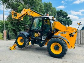 JCB 533-105 4WD TELEHANDLER *10.5 METER REACH* C/W PALLET TINES *VIDEO* full