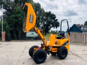 THWAITES 1TONN HIGH TIP DUMPER *YEAR 2019* C/W ROLE BAR *VIDEO* full