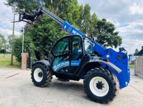 NEW HOLLAND LM6.35 4WD TELEHANDLER *YEAR 2017, 4851* C/W PALLET TINES *VIDEO* full