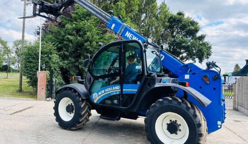 NEW HOLLAND LM6.35 4WD TELEHANDLER *YEAR 2017, 4851* C/W PALLET TINES *VIDEO* full