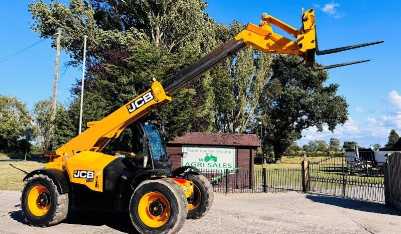 JCB 536-60 AGRI SUPER 4WD TELEHANDLER *YEAR 2018, AG-SPEC* C/W PALLET TINES *VIDEO* full