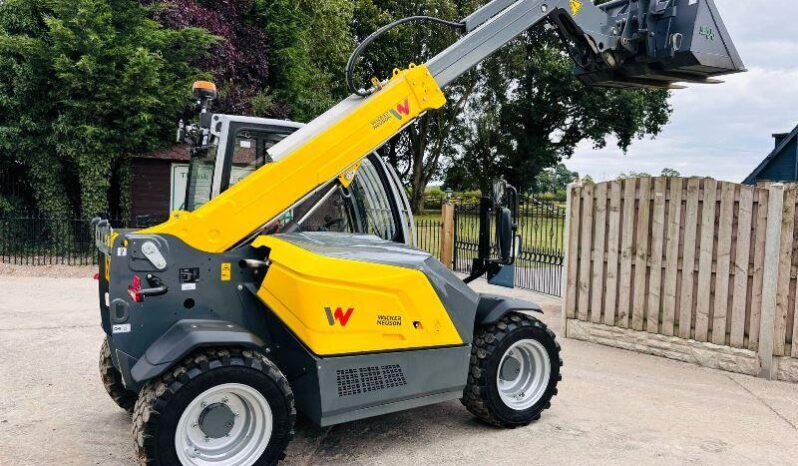 WACKER NEUSON TH412 4WD TELEHANDLER *ONLY 18 HOURS* C/W TINES & BUCKET *VIDEO* full