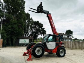 MANITOU MT1030 4WD TELEHANDLER *10 METER REACH* C/W PALLET TINES *VIDEO* full