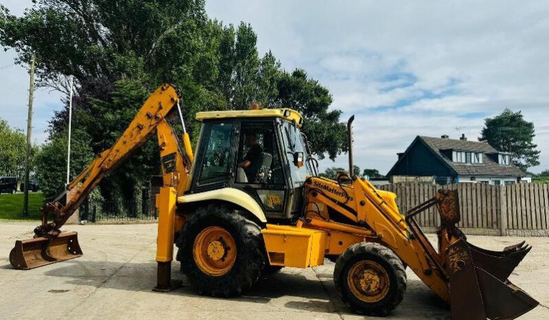 JCB 3CX SITEMASTER PLUS 4WD BACKHOE DIGGER C/W EXTENDING DIG *VIDEO* full