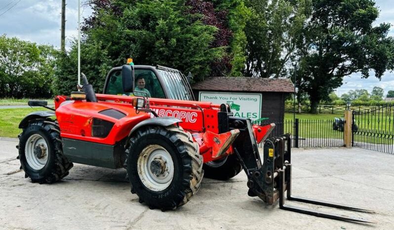 MANITOU MT1030 4WD TELEHANDLER *10 METER REACH* C/W PALLET TINES *VIDEO* full