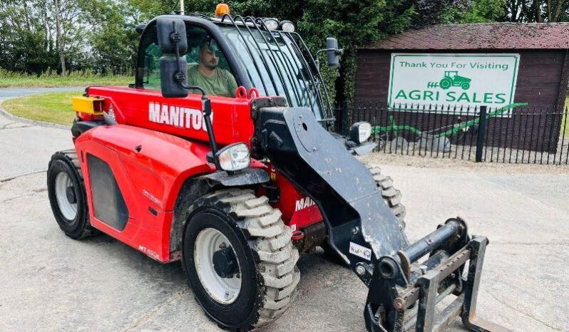 MANITOU MT420 4WD TELEHANDLER *YEAR 2018, 1899 HOURS* C/W PALLET TINES *VIDEO* full