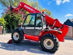 MANITOU MT1235 4WD TELEHANDLER * 12 METER * C/W PALLET TINES *VIDEO* full