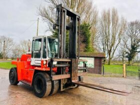 KALMAR DC12-600XL 12 TON FORKLIFT C/W TINE POSITIONER & SIDE SHIFT *VIDEO* full