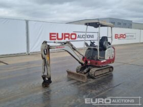 2018 Takeuchi TB216 Mini Excavators For Auction: Leeds 11th,12th,13th & 14th September 2024 @8:00am