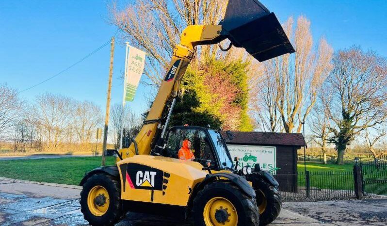 CATERPILLAR TH336 4WD TELEHANDLER * YEAR 2009 * C/W BRAND NEW BUCKET *VIDEO* full