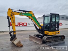 2018 JCB 55Z-1 Mini Excavators For Auction: Leeds 11th,12th,13th & 14th September 2024 @8:00am