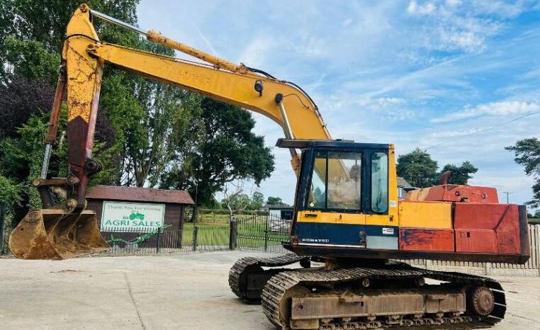 KOMATSU PC210-3 TRACKED EXCAVATOR C/W BUCKET