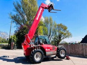 MANITOU MT1235 4WD TELEHANDLER * 12 METER * C/W PALLET TINES *VIDEO* full