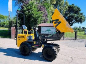 MECALAC TA1 1 TON HIGH TIP DUMPER YEAR 2018 C/W ROLE BAR *VIDEO* full