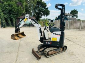 BOBCAT E10Z TRACKED EXCAVATOR *YEAR 2019, 2926 HOURS* C/W EXPANDING TRACKS *VIDEO* full