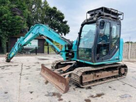 KOBELCO SK85MSR TRACKED EXCAVATOR *YEAR 2015, 4096 HOURS* C/W QUICK HITCH *VIDEO* full