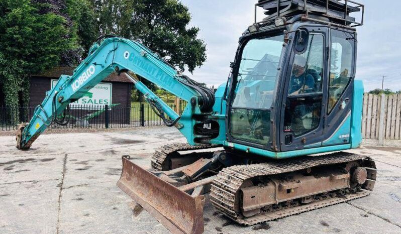 KOBELCO SK85MSR TRACKED EXCAVATOR *YEAR 2015, 4096 HOURS* C/W QUICK HITCH *VIDEO* full